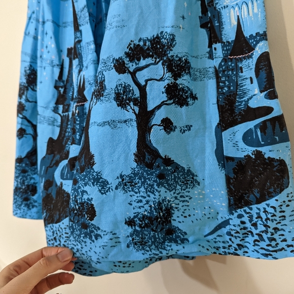 Blue Castle Jenny Skirt Pinup Couture - Picture 2 of 9